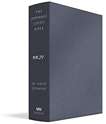 NKJV The Jeremiah Study Bible-Majestic Black LeatherLuxe