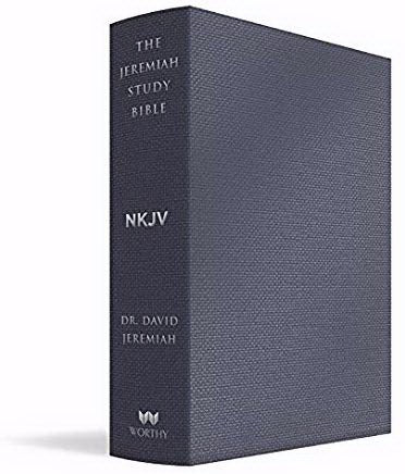 NKJV The Jeremiah Study Bible-Majestic Black LeatherLuxe Indexed