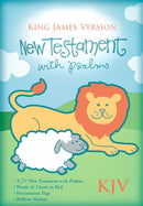 KJV Baby's New Testament w/Psalms-Pink Imitation Leather