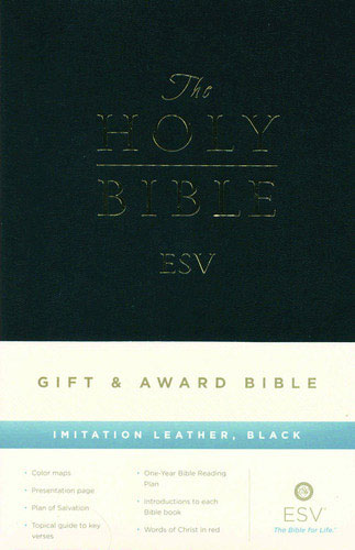 Gift & Award Bible - black