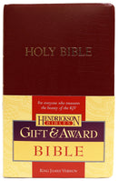 KJV Gift And Award Bible-Burgundy Flexisoft