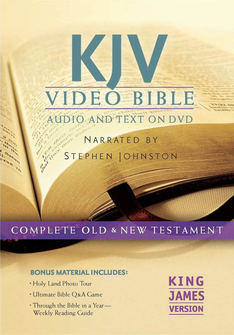 KJV Video Bible: Audio and Text On DVD (Dramatized) (Value Price)