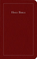 CEB Thinline Bible-Burgundy Bonded Leather