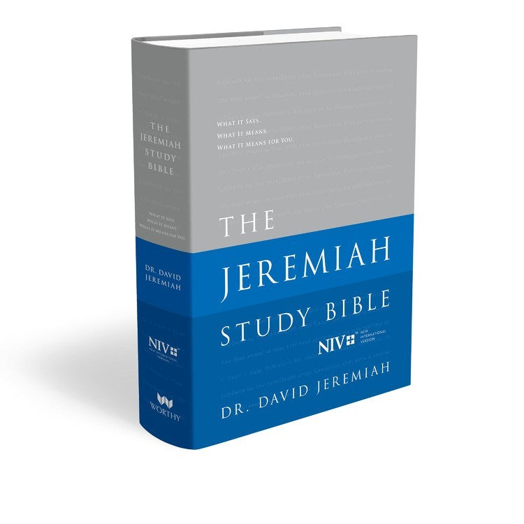 NIV Jeremiah Study Bible-Hardcover