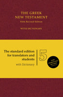UBS5 Greek New Testament w/Dictionary-Hardcover