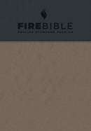 ESV Fire Bible-Gray/Slate Flexisoft 