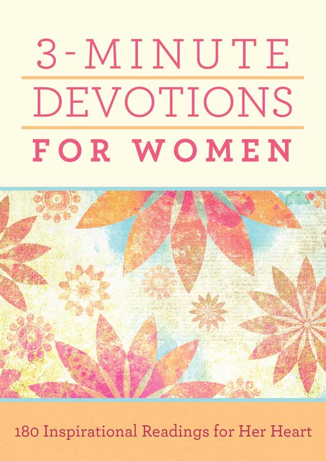 3-Minute Devotions For Women-Mass Market