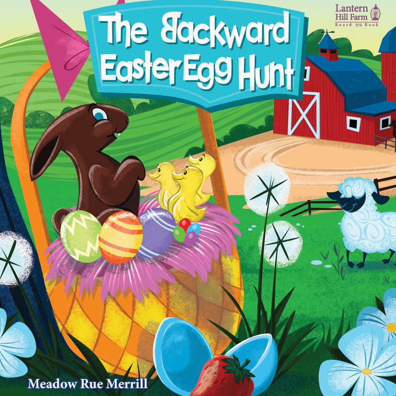 The Backward Easter Egg Hunt-Board Book