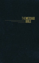 The Message Gift And Award Bible-Black Softcover 