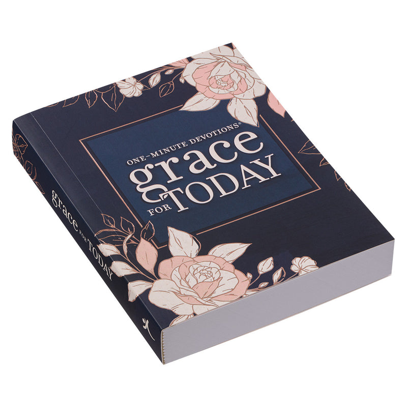 Grace for Today Navy Blue Softcover