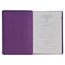 Spiritual Growth Bible Purple