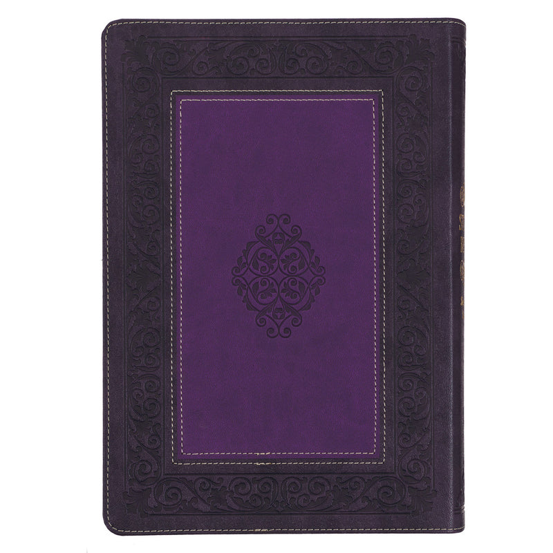 Two-tone Purple LP Study Indx