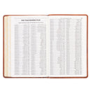 Honingbruin imitatieleer Deluxe cadeau-ind