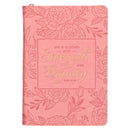 Strength and Dignity Peach Pink with Zip