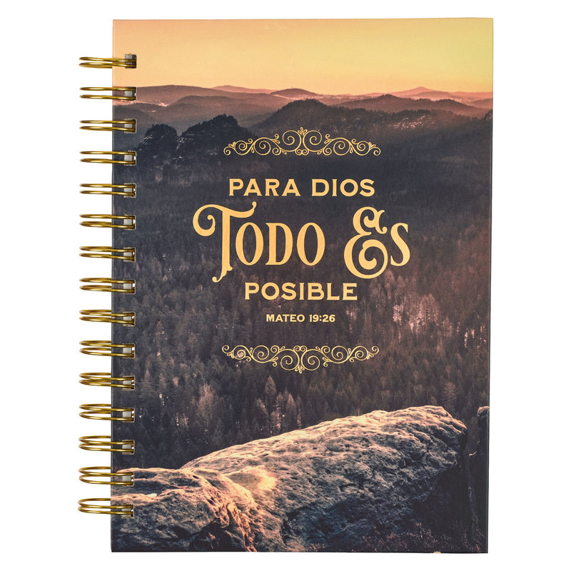 Todo es posible - Mateo 19:26  spanish