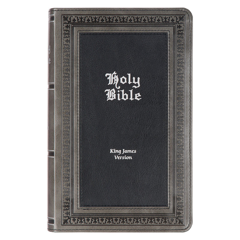 KJV Giant Print gray Standard-size