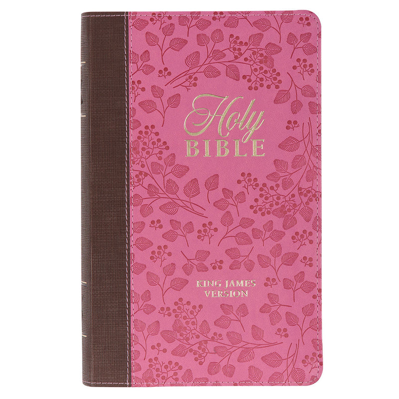 KJV Giant Print pink Standard-size