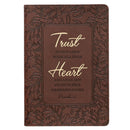 Trust With All Your Heart Brown Floral