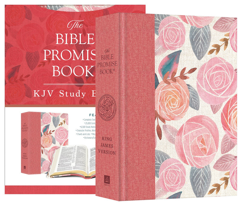 KJV Bible Promise Book Bible-Rose Garden Hardcover