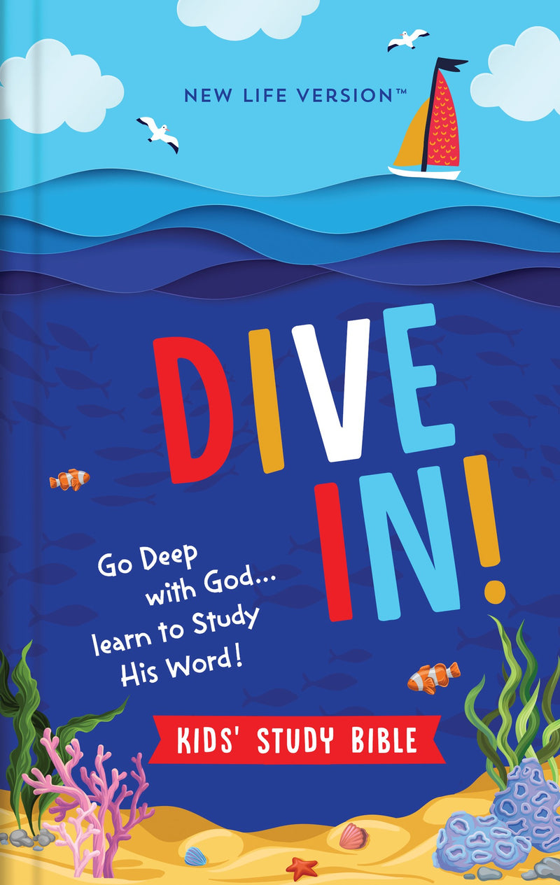 NLV Dive In! Kids' Study Bible-Hardcover