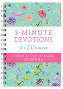 3-Minute Devotions For Women: Inspiration From The Psalms Journal