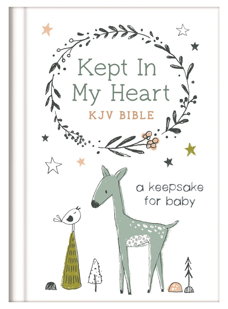 KJV Kept In My Heart Bible (Boy Cover)-Hardcover