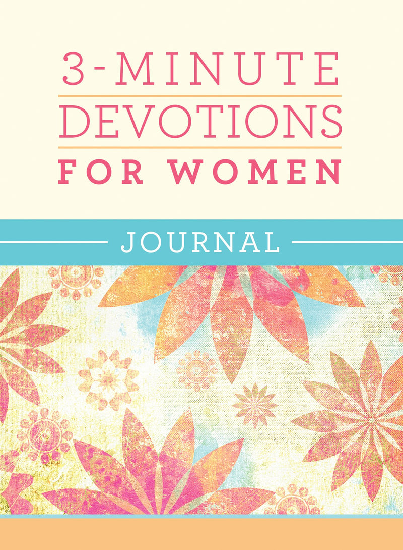 3-Minute Devotions For Women Journal-Spiralbound