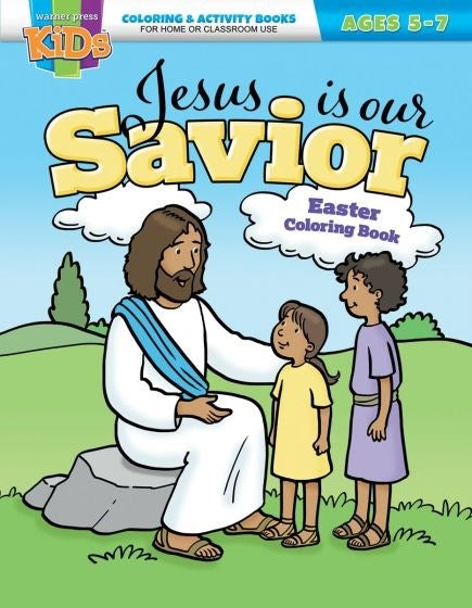 Jesus Is Our Savior Easter Coloring Book