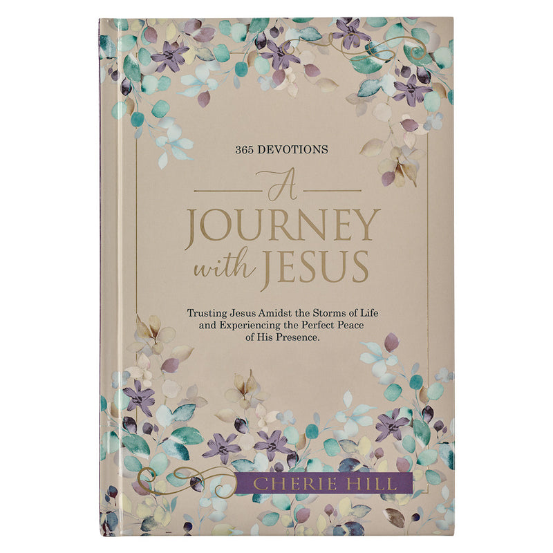 A Journey with Jesus Floral Hardcover