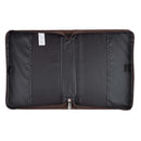 Het hart van een man Spr.16:9 Bruin Luxleer