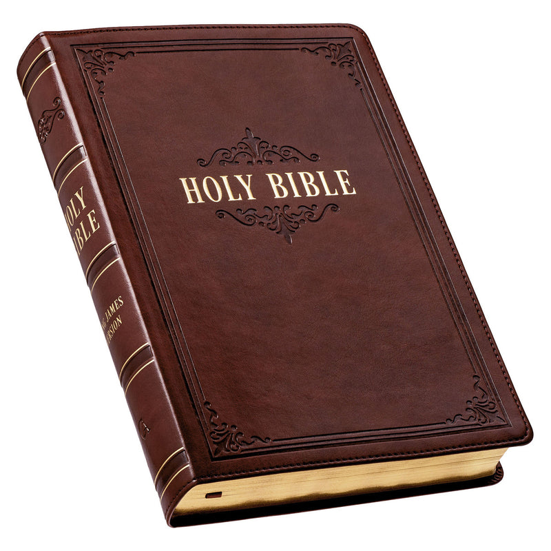 KJV Bible Giant Print burgendy