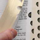 KJV Bijbel Grote Print burgendy