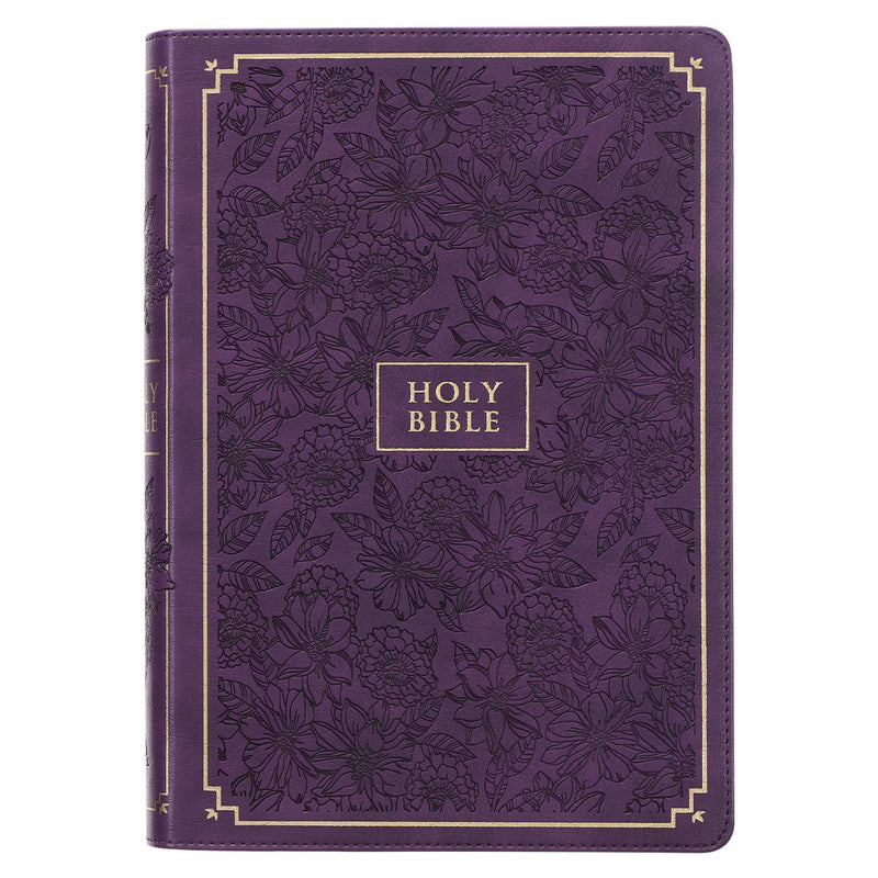 KJV Giant Print purple Full-size Index